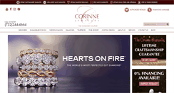 Desktop Screenshot of corinnejewelers.com